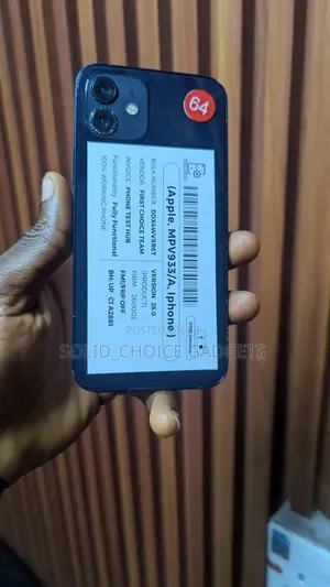 Apple iPhone 12 64 GB Black