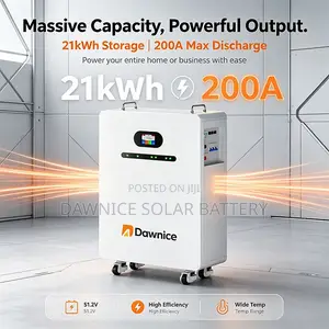 20kWh 51.2V 410Ah Wall-Mounted Battery Solar Power Storage