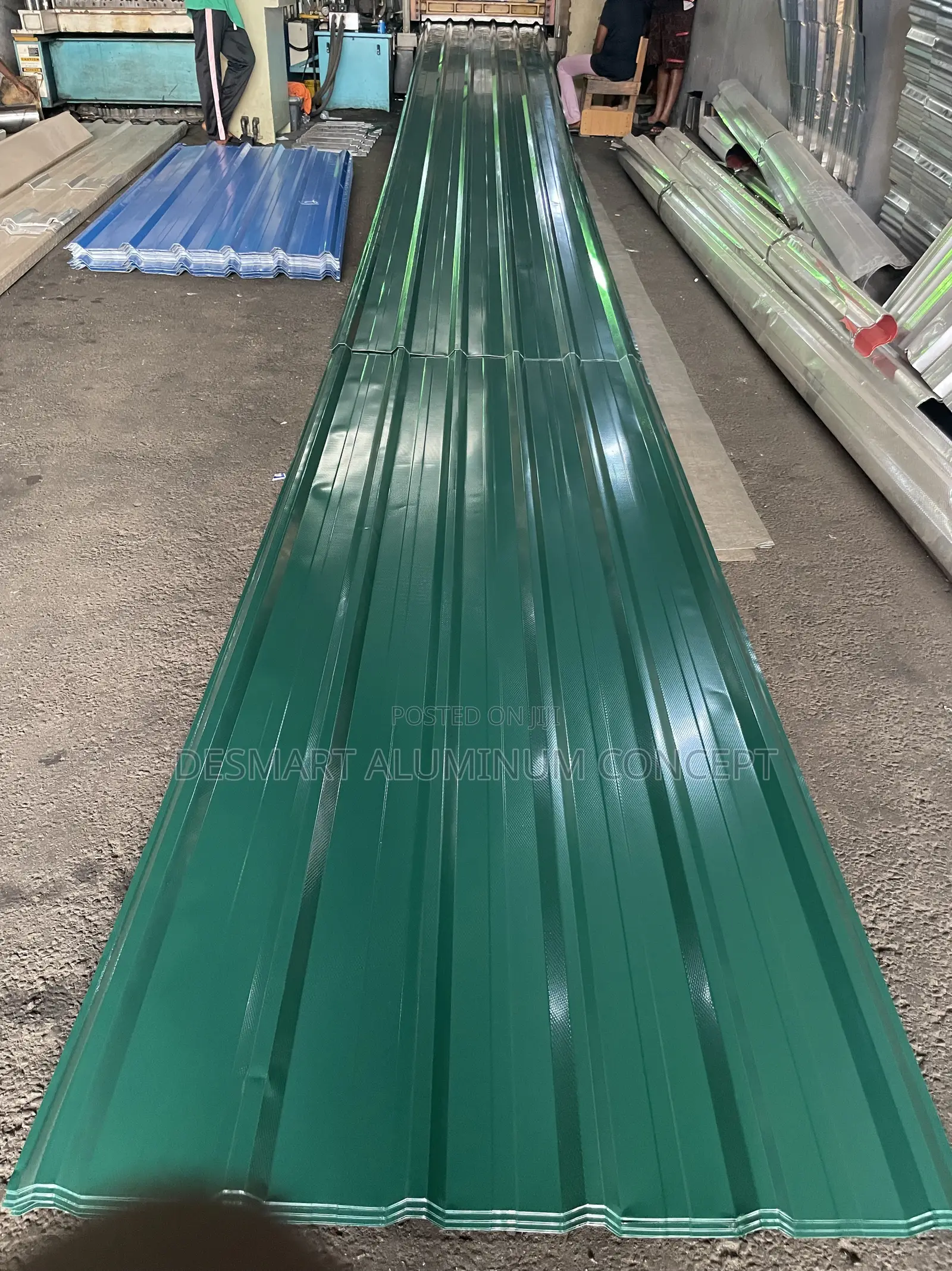 Premium Aluminum Roofing. Durable. Rust-Free. Delivered With Integrity