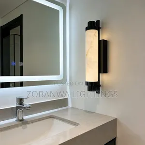 Tinlaibor Artificial Marble Wall Lamp