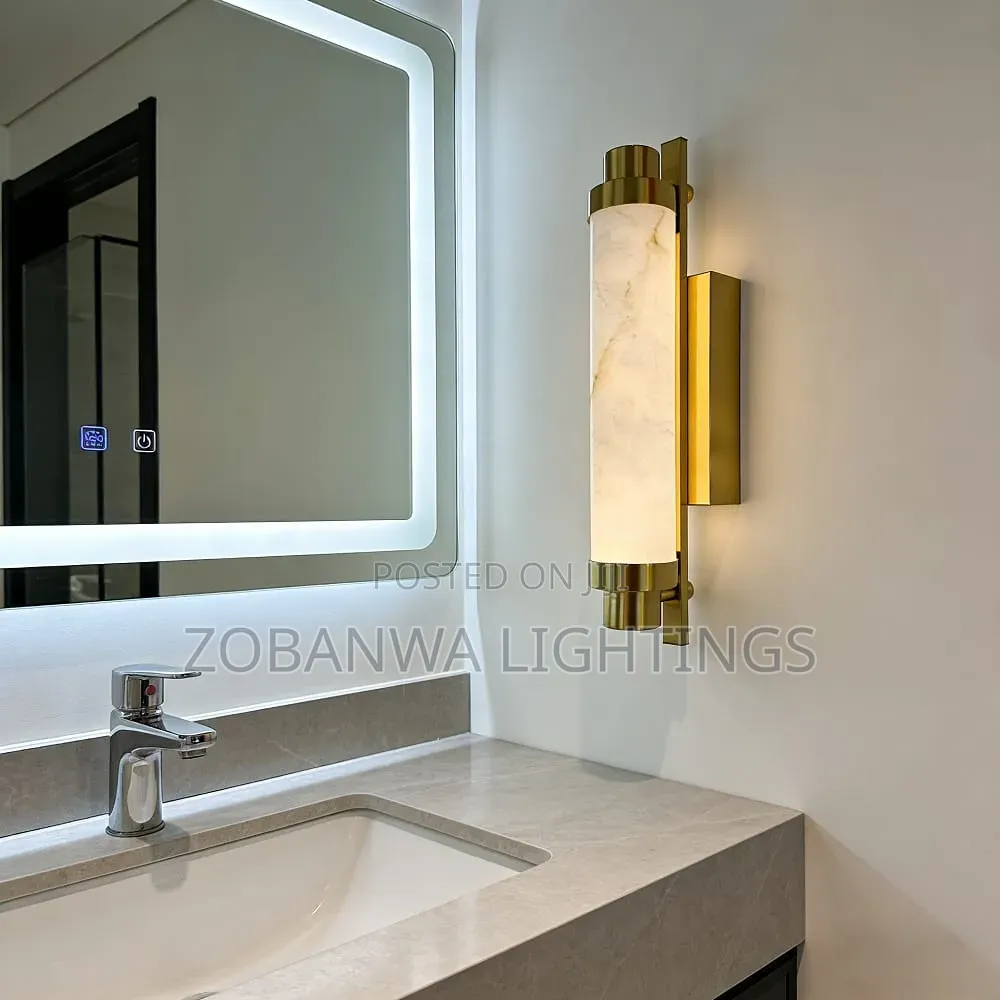 Tinlaibor Artificial Marble Wall Lamp
