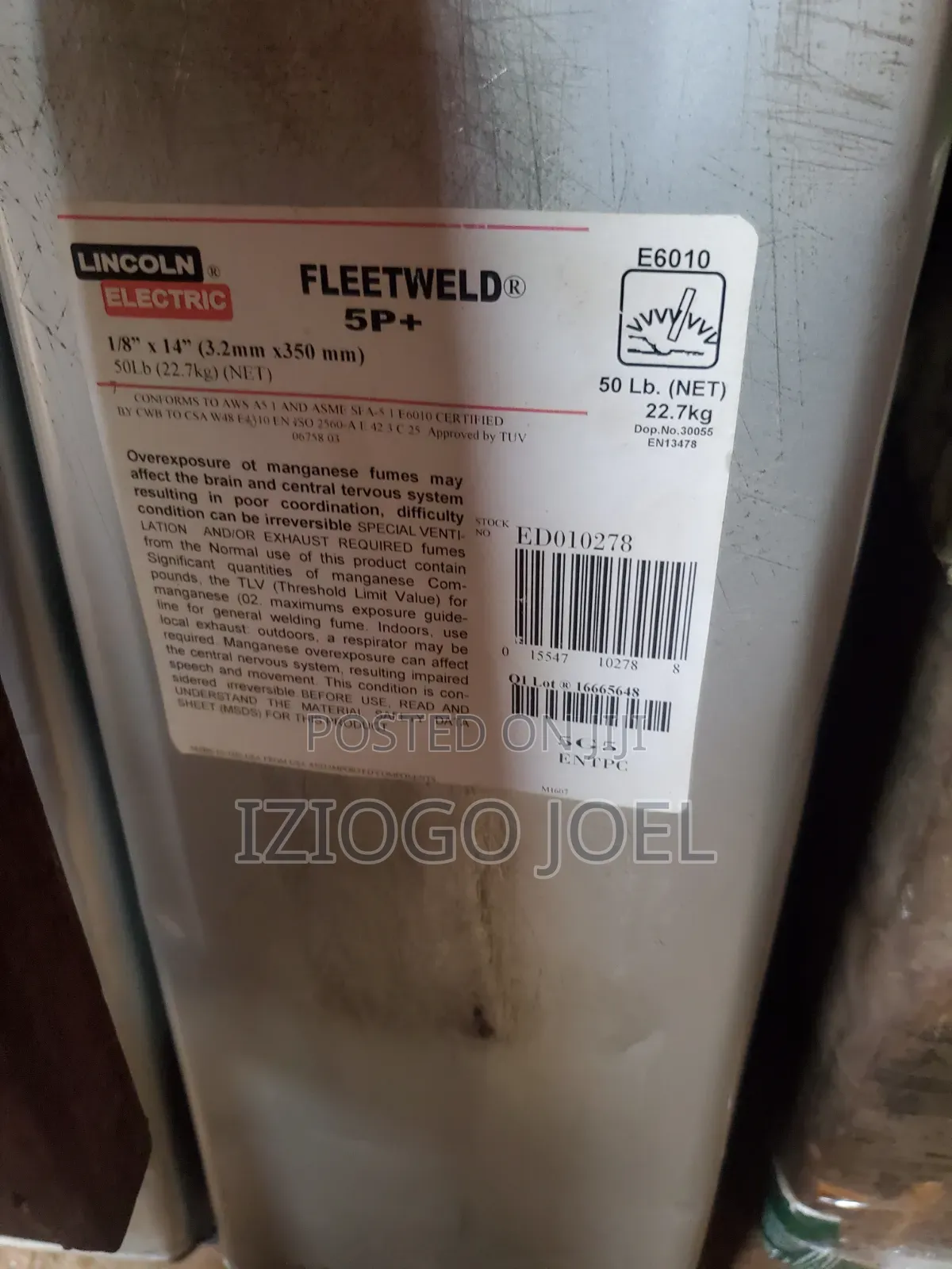 Original Tin Fleet Eledrode