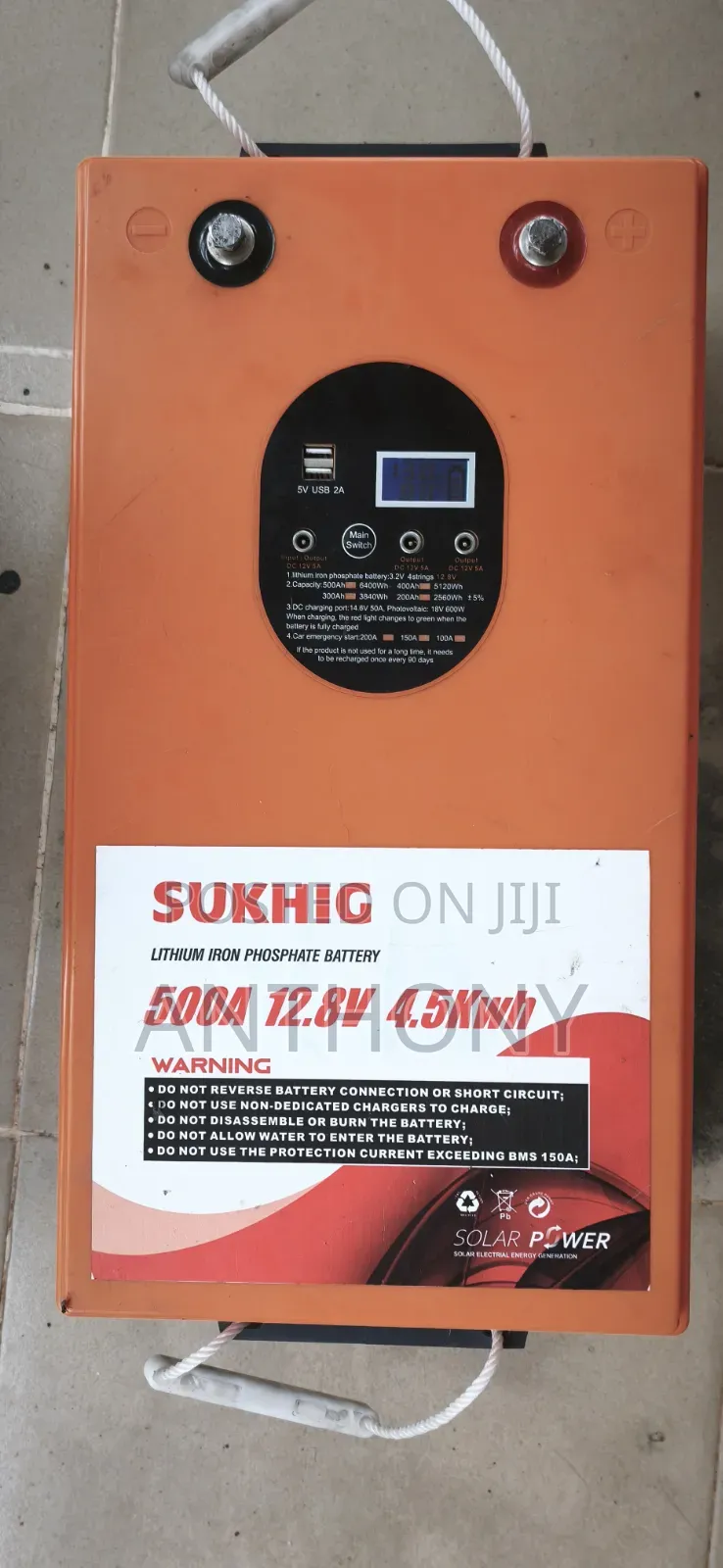 4.5kw Lithium Battery