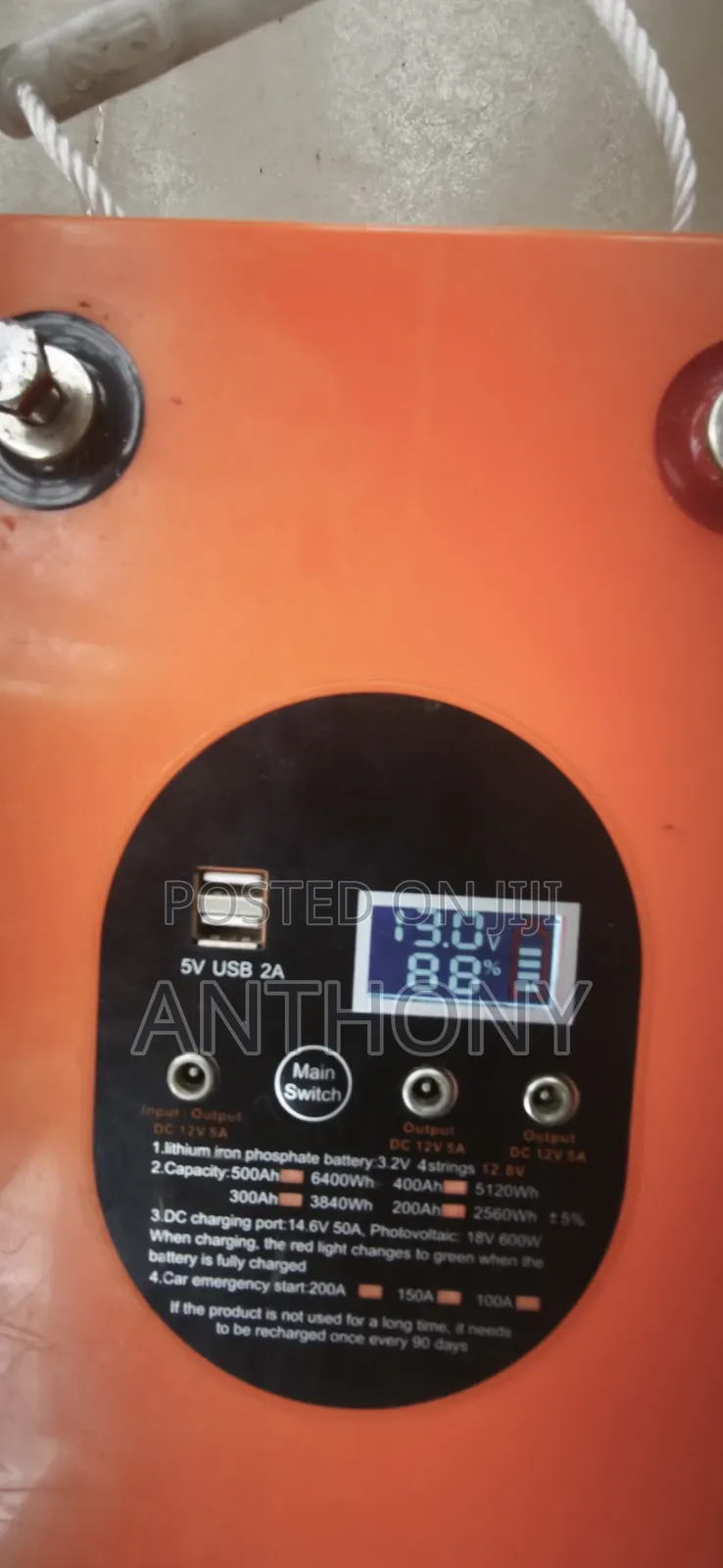 4.5kw Lithium Battery