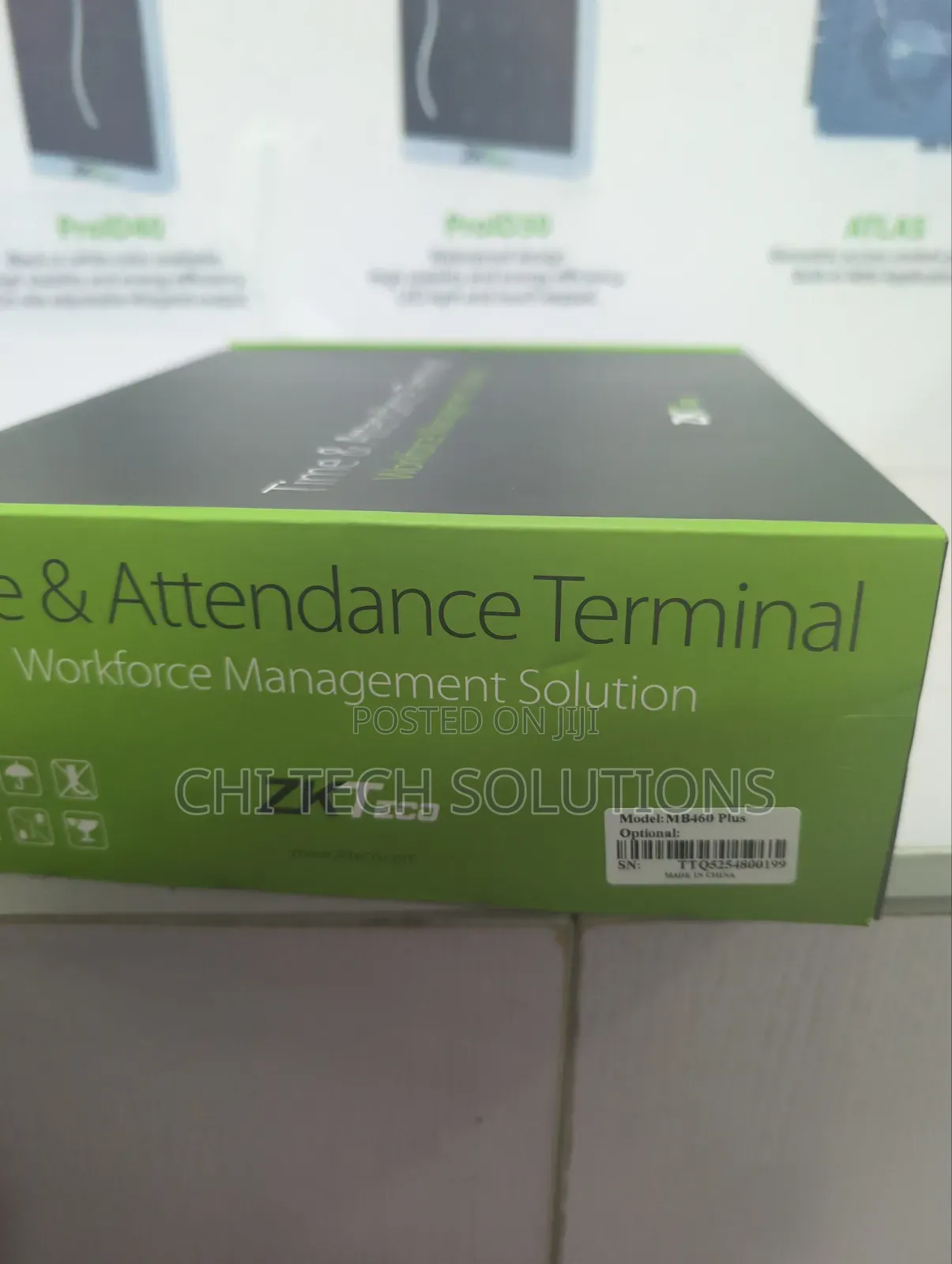 Zkteco MB460plus Facial Attendance N Access Control Machine