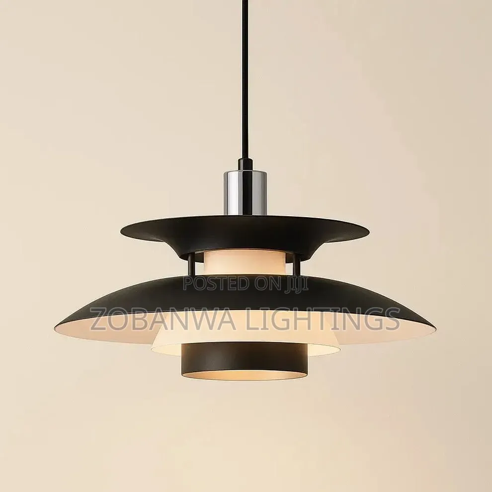 Nordic Pendant Lamp Danish Multi-Layer Hanging Chandelier