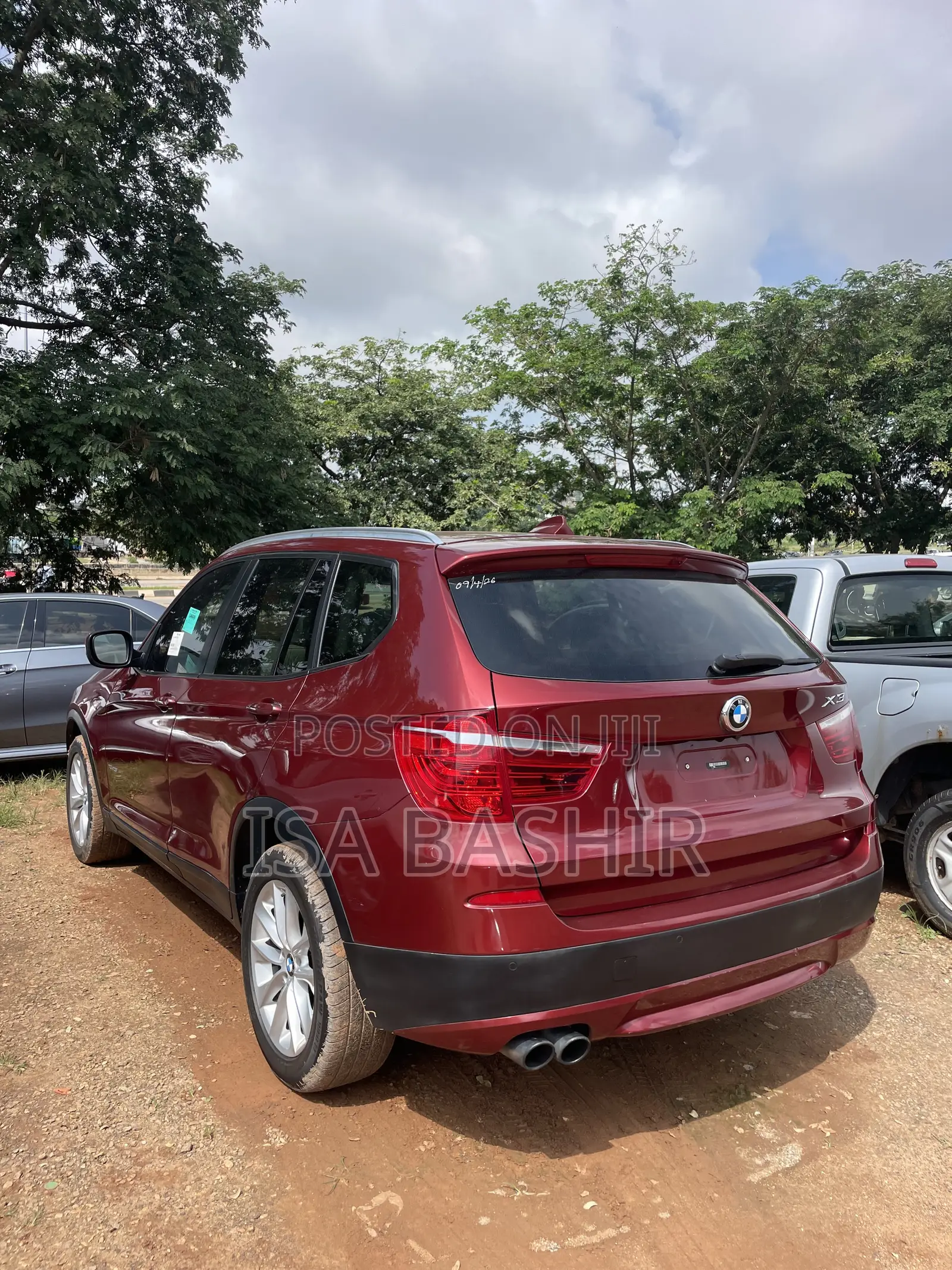 BMW X3 2013 Red