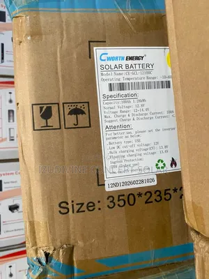 1.28kwh 12v C Worth Lithium Battery
