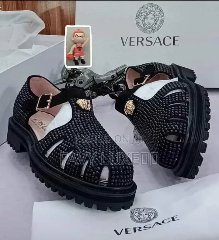 Versace Closed-Toe Sandals