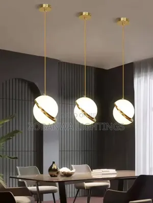 Modern White Misplaced Ball Bubble Led Pendant Lights