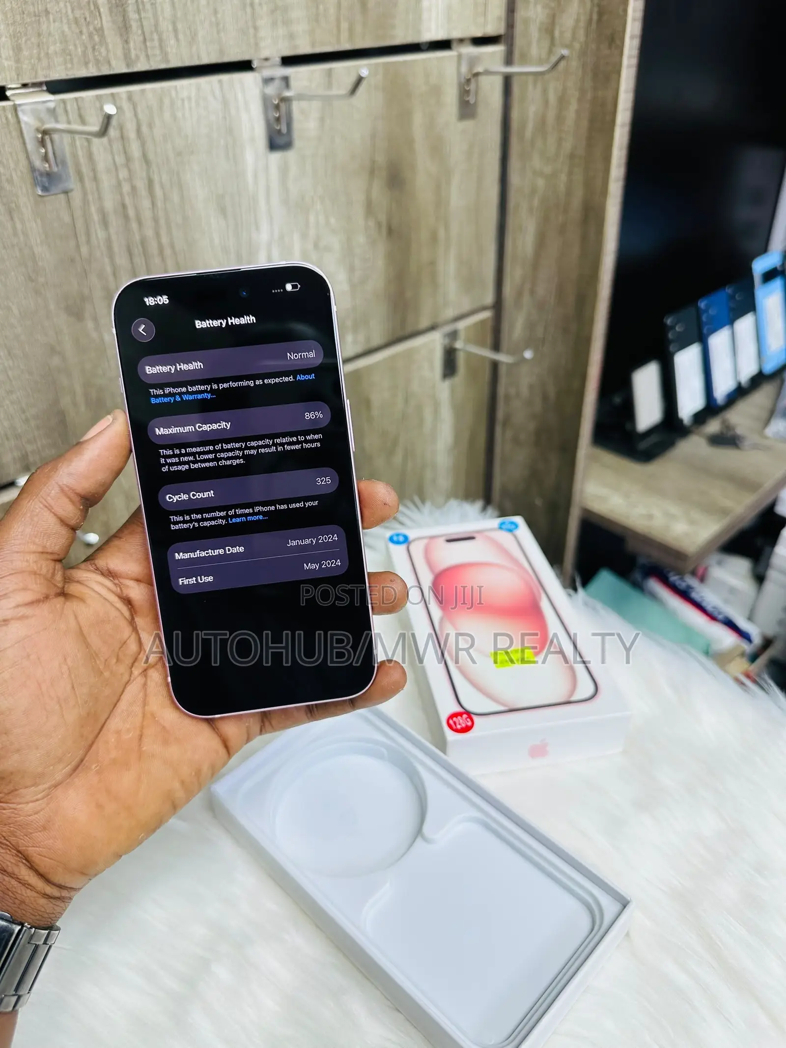 Apple iPhone 15 128 GB Pink