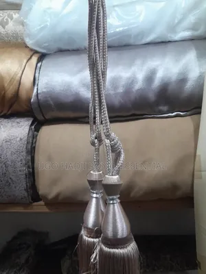 Luxury Tassel Rope Curtain Tiebacks (1 Pair).