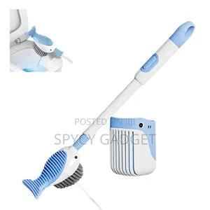 Toilet Brush With Built in Soap Dispenser