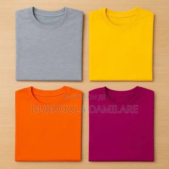 Plain Round Neck T-Shirt