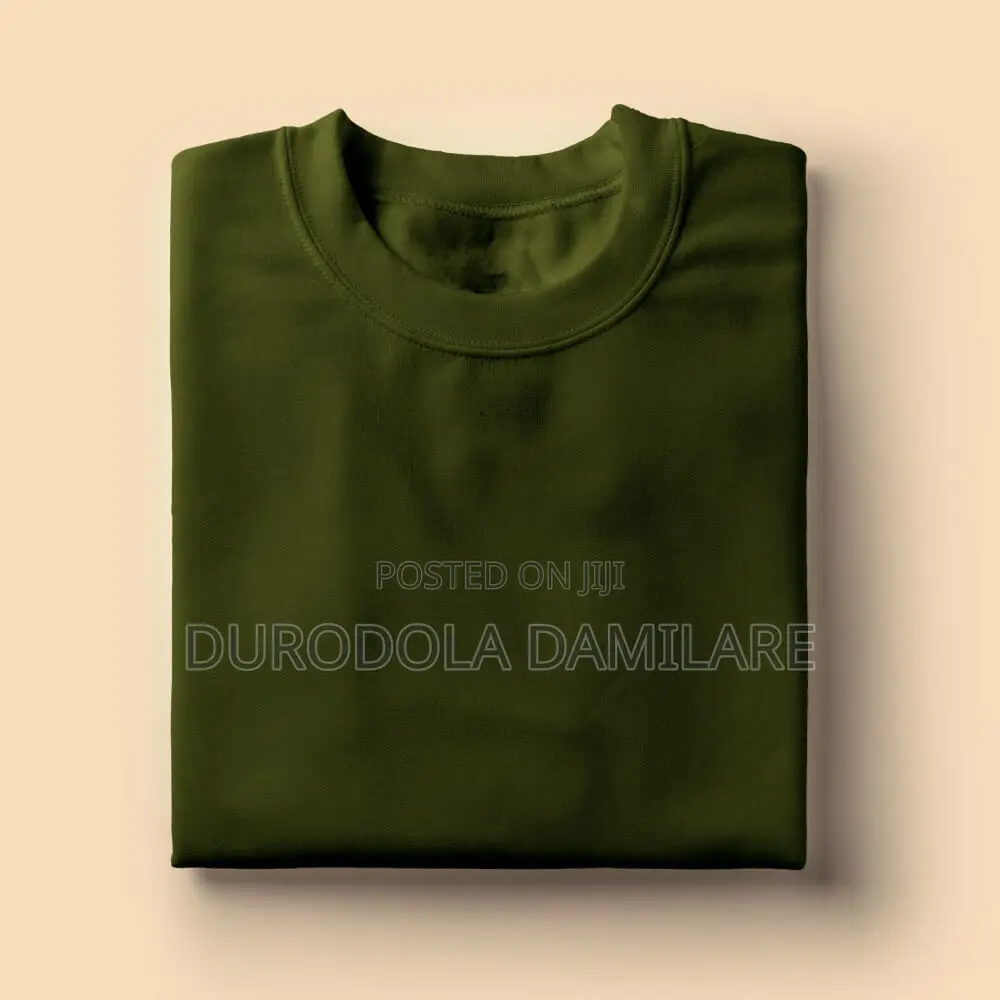 Plain Round Neck T-Shirt