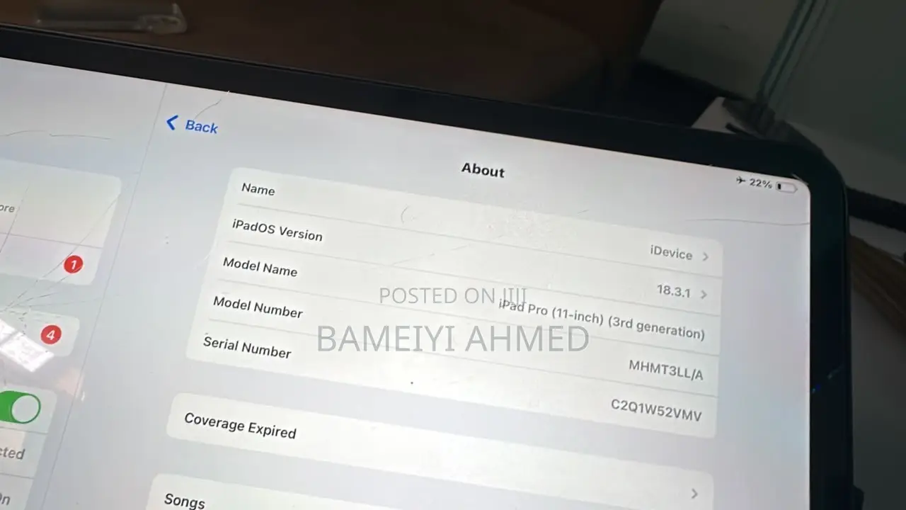 Apple iPad Pro 128 GB Blue