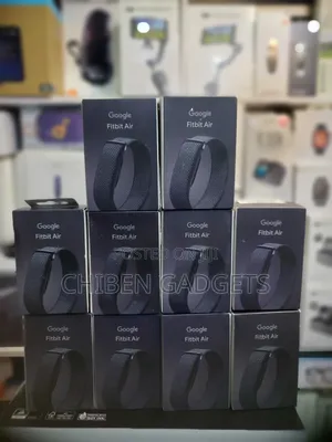 Google Fitbit Air Heart Rate Bluetooth Tracker Black Obsidian Loop