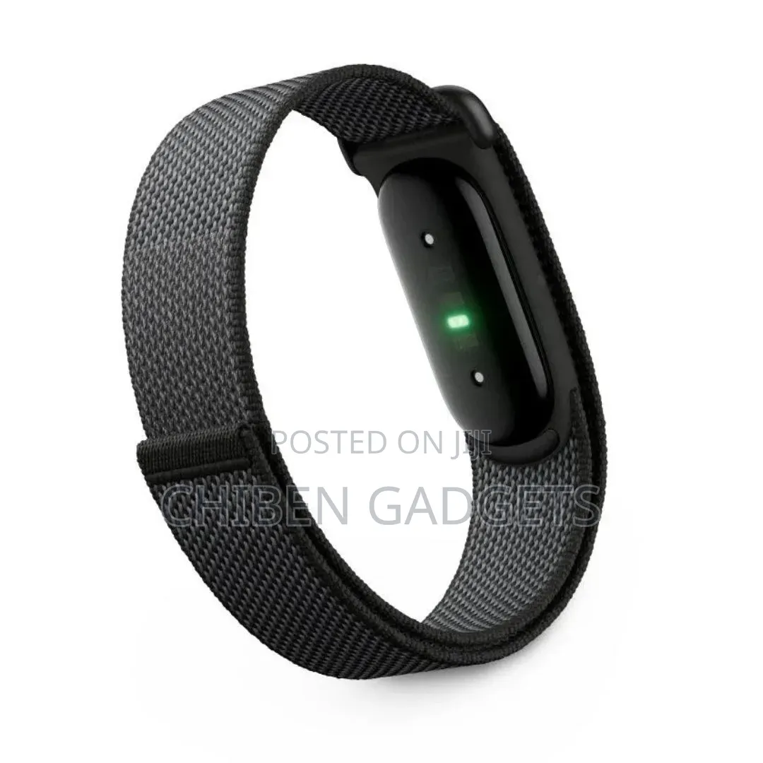 Google Fitbit Air Heart Rate Bluetooth Tracker Black Obsidian Loop