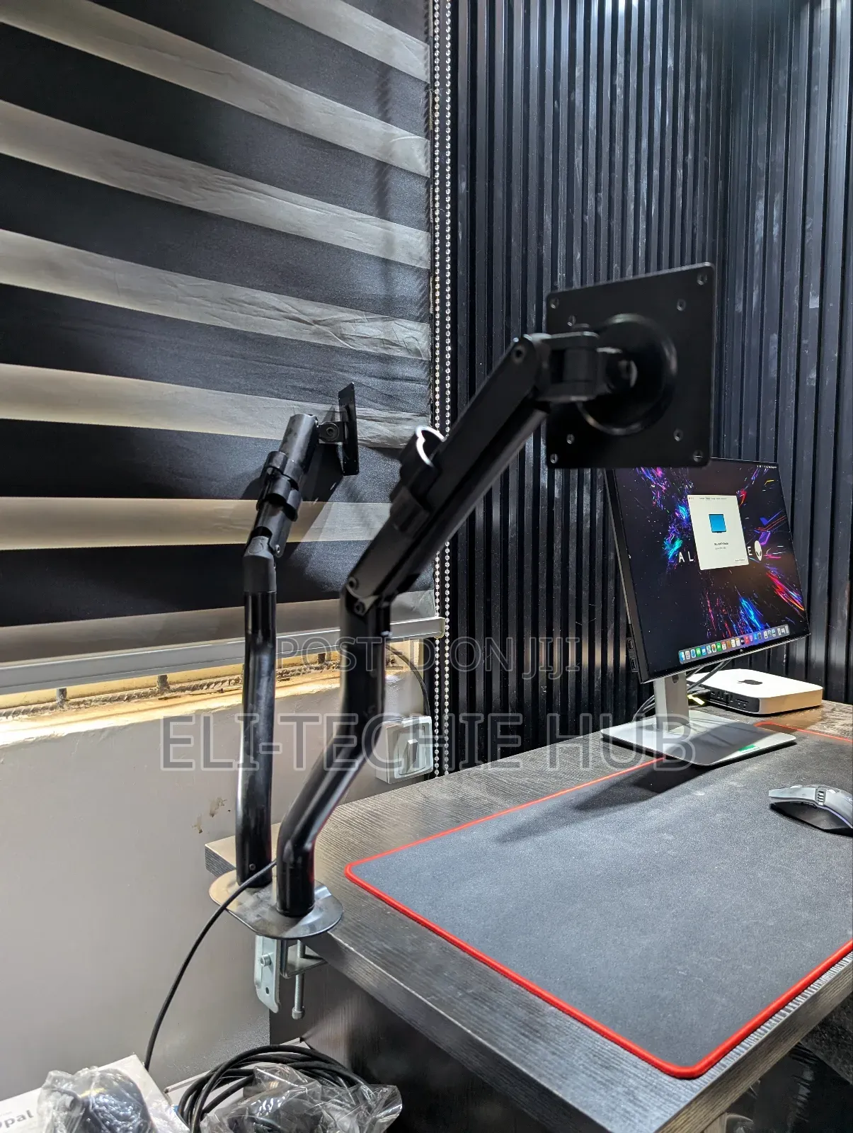 Dual Monitor Table Stand