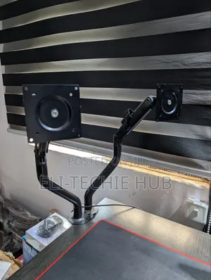 Dual Monitor Table Stand