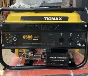 6500 Watts Original Tigmax Petrol Key Start