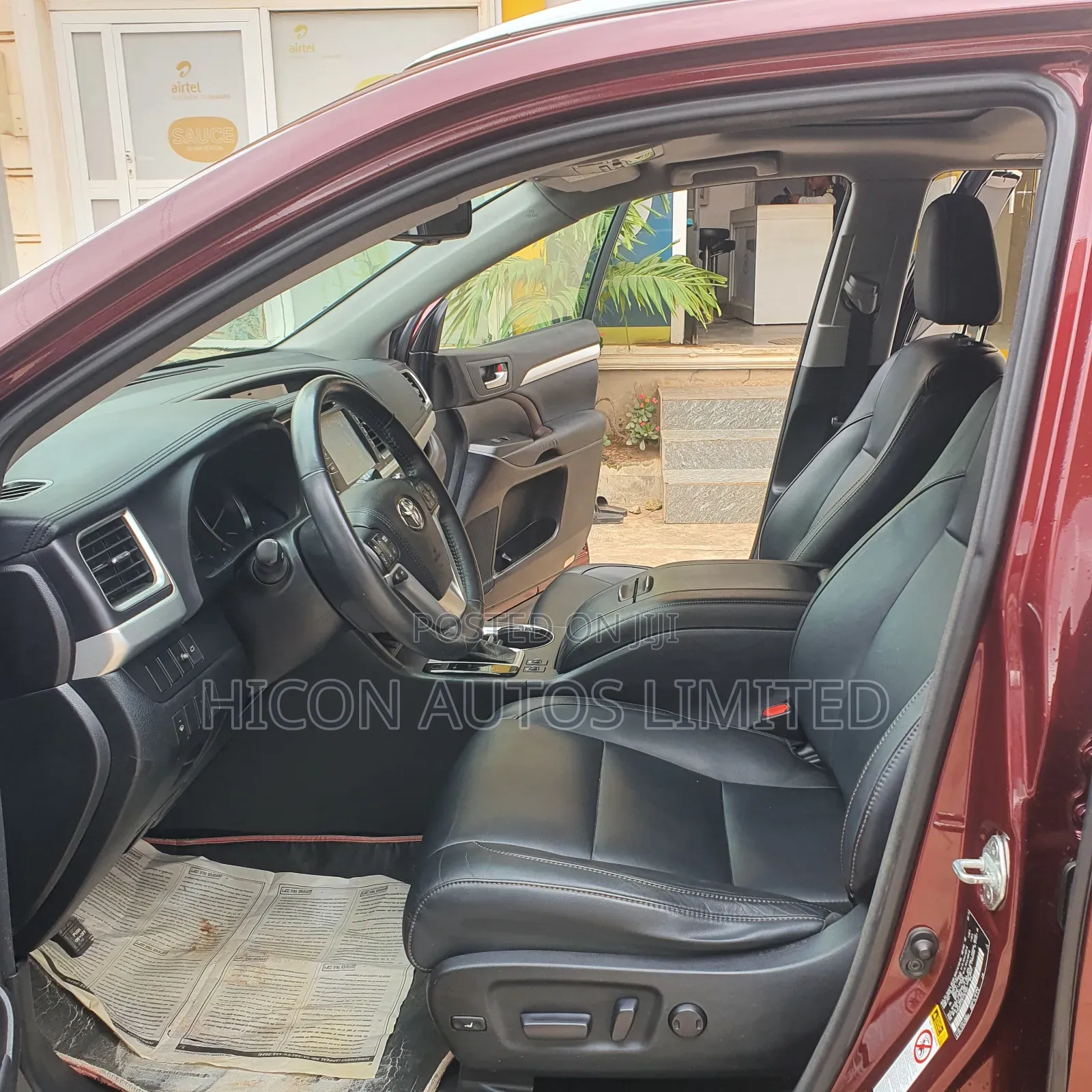 Toyota Highlander 2015 Burgundy
