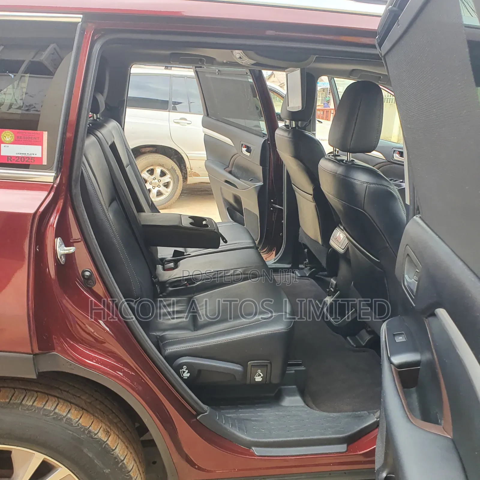 Toyota Highlander 2015 Burgundy