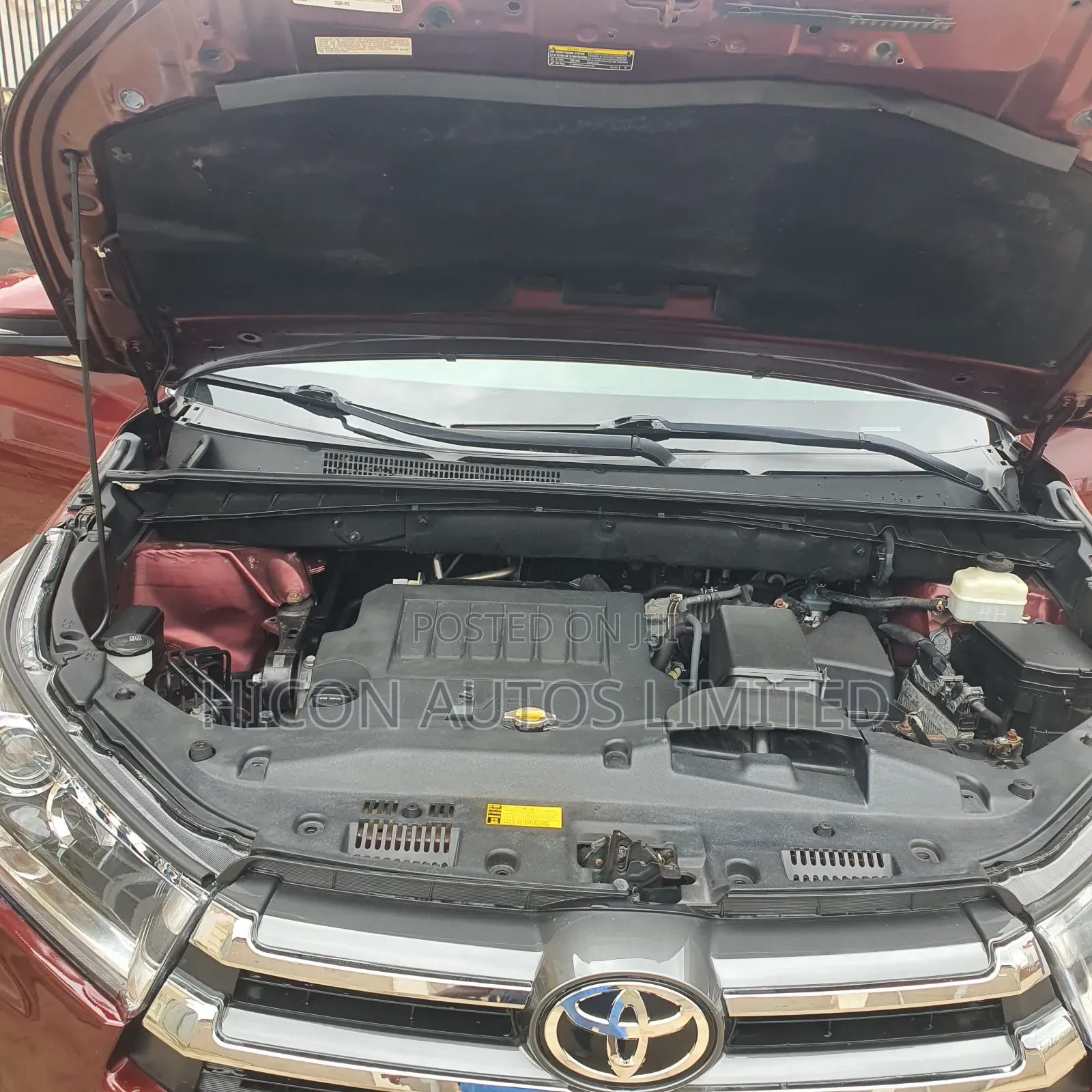 Toyota Highlander 2015 Burgundy