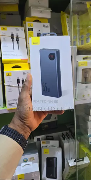 Baseus Metal Digital Display Quick Charge Powerbank 20,000mah 65w