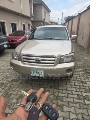 Toyota Highlander 2006 Gold