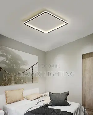 Nordic Minimalist LED Ceiling Light for Bedroom Lighting