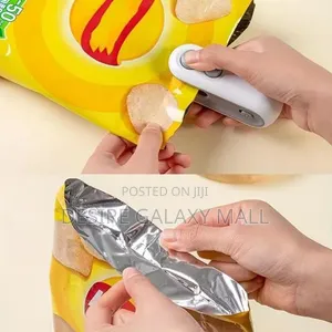 Mini Food Package Nylon Bag Heat Sealer With Cutter