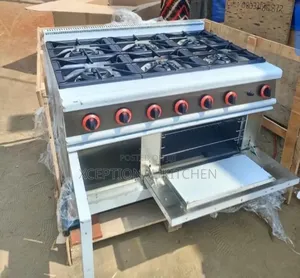 Gas Cooker 6 Burners With Oven