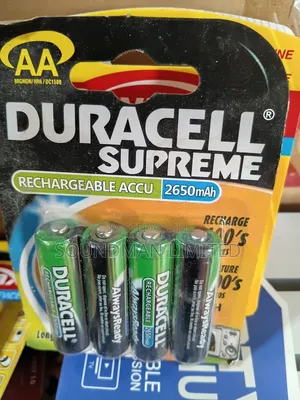 Duracell Rechargeable Battery AAA AA Plus