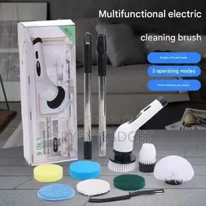 Rechargeable 9-in-1 Spin Scrubber Cleaning Brush