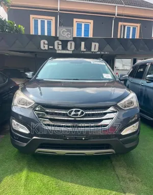Hyundai Santa Fe 2014 Blue