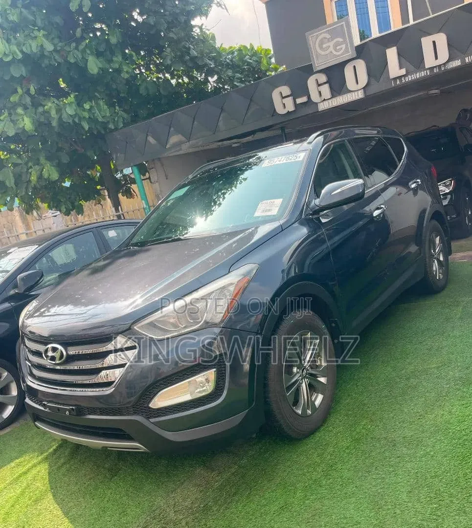 Hyundai Santa Fe 2014 Blue