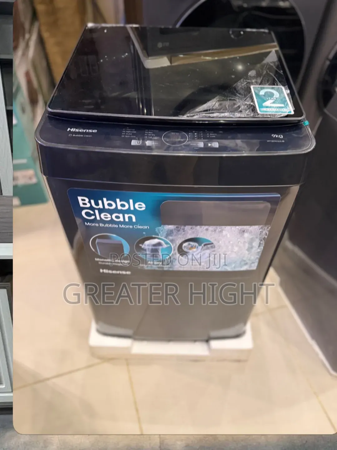 Hisense Top Loader Automatic Washing Machine 9kg