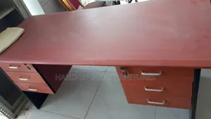 2 Side Drawer Office Table