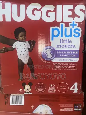 Huggies Size 4 180pcs