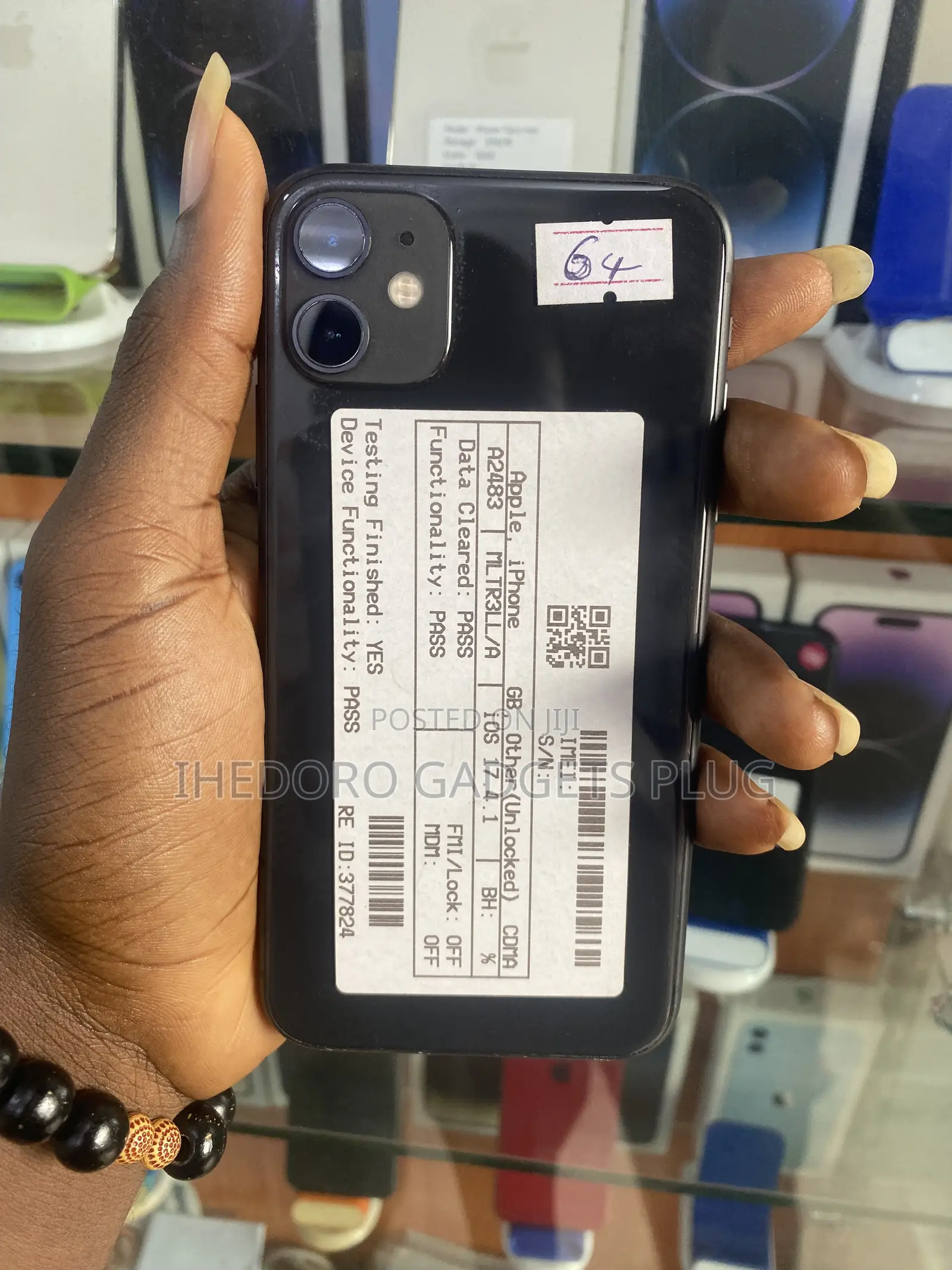 Apple iPhone 11 64 GB Black