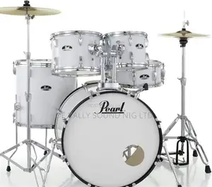 Pearl 5-Piece Acoustic Drum Set With Cymbals