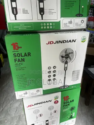 Original Solar Rechargeable Fan