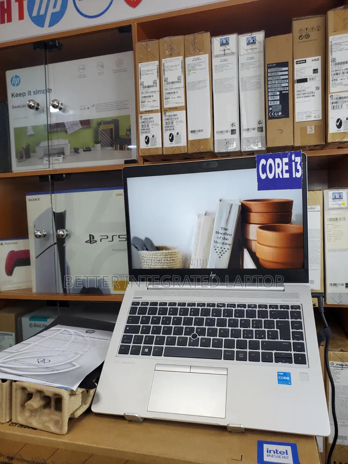 New Laptop HP EliteBook 840 G4 8GB Intel Core i3 SSD 512GB