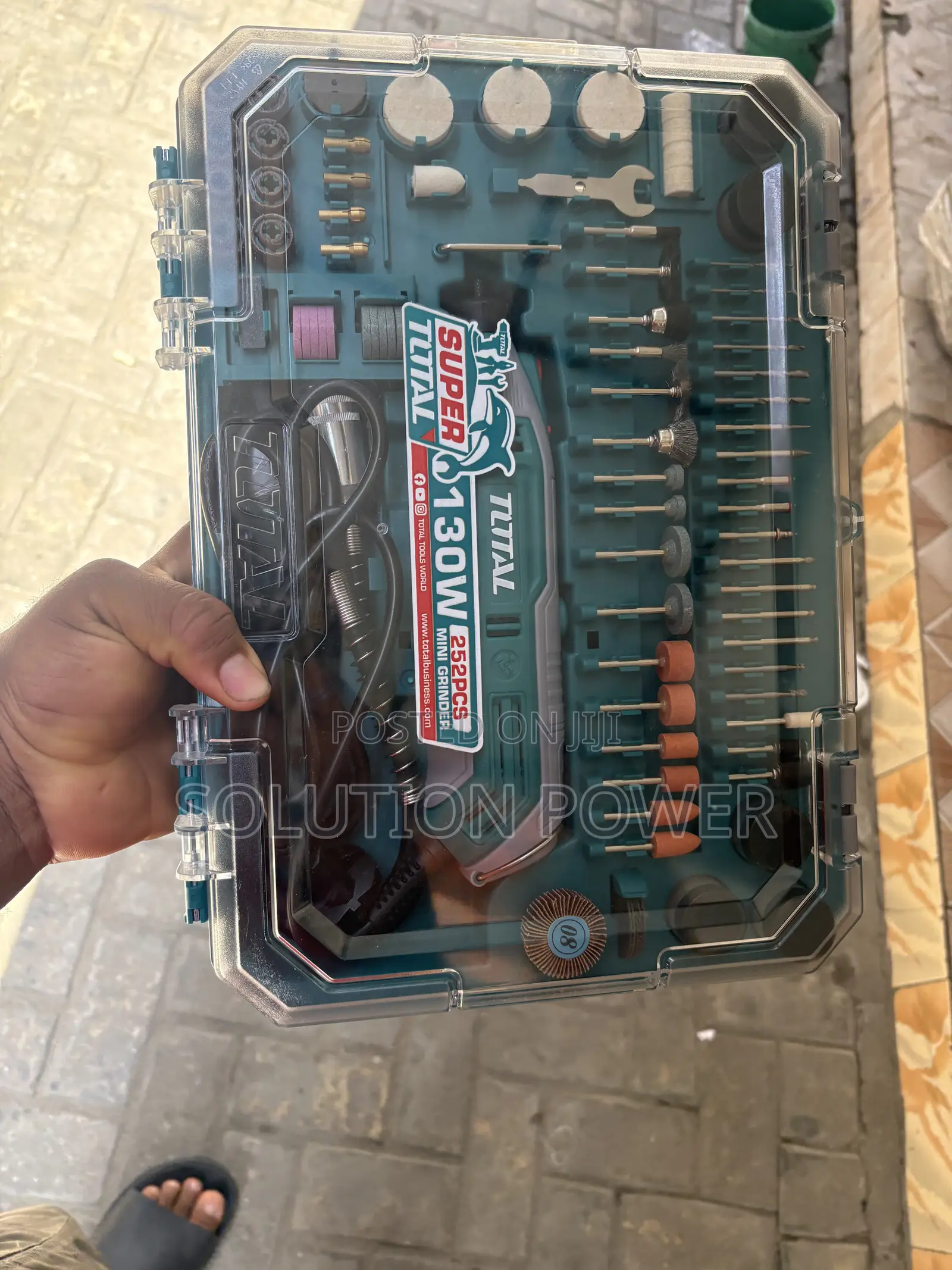 Total 252pcs Mini Set of Grinder