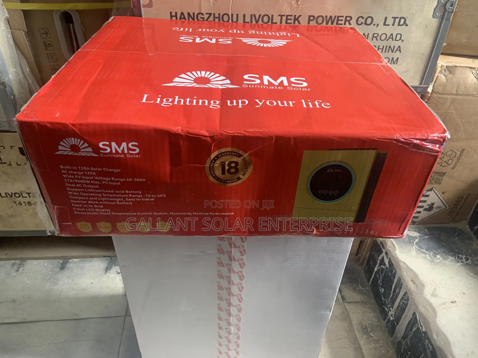 SMS Solar Inverter 6.5kva 48v