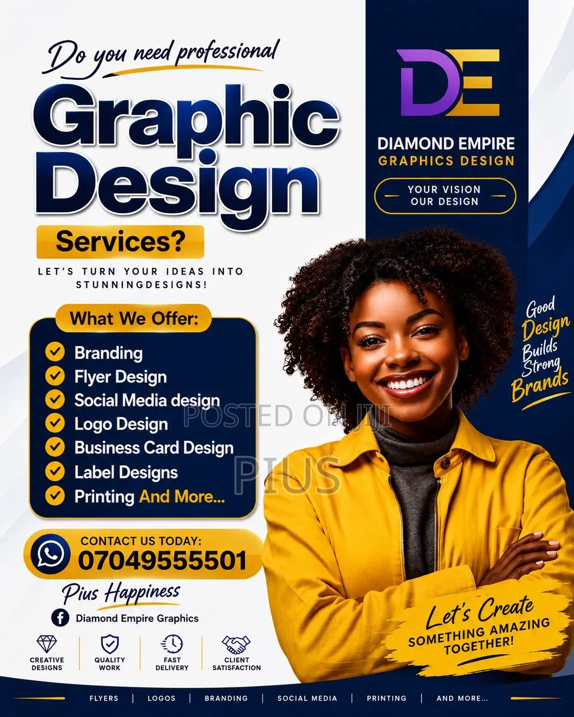 Professional Graphic Design Services | Flyers, Logos Branding