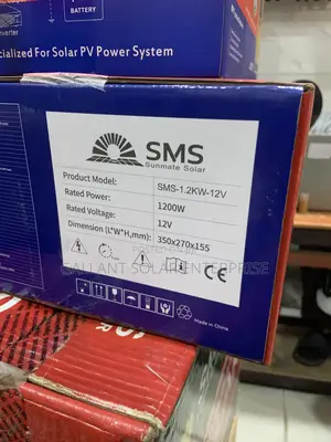 SMS Solar Inverter 1.2kva 12v
