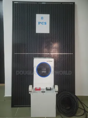 Lux Complete 24V Solar Set-Up With 8 Unit of Mono Solar Panel