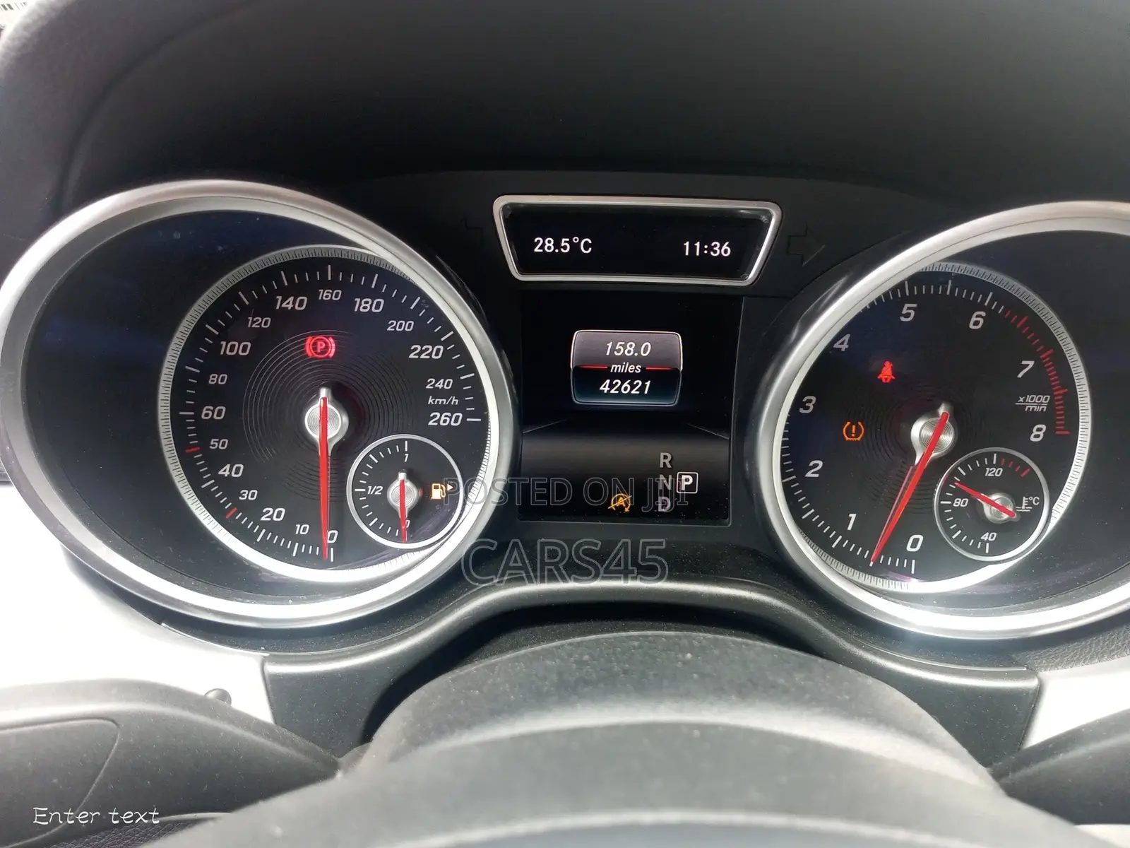 Mercedes-Benz GLE-Class 2016 Red